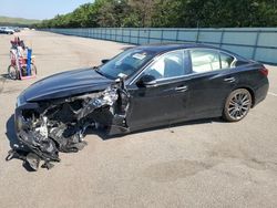 Salvage cars for sale at Brookhaven, NY auction: 2019 Infiniti Q50 RED Sport 400