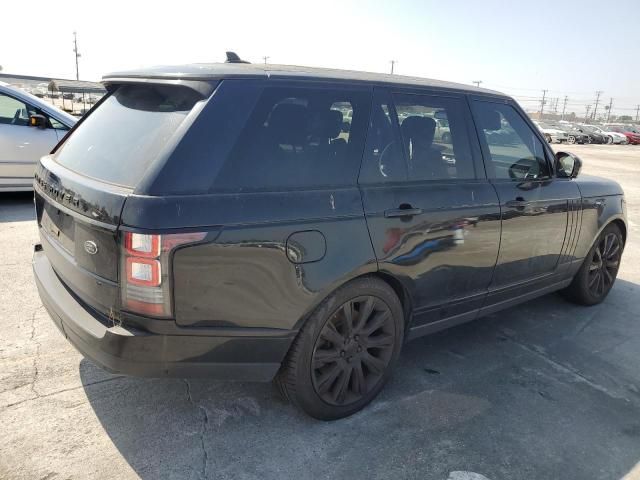 2016 Land Rover Range Rover Supercharged