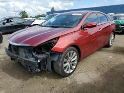 Salvage cars for sale at Woodhaven, MI auction: 2013 Hyundai Sonata SE