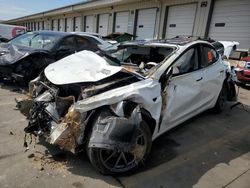 Tesla salvage cars for sale: 2018 Tesla Model 3