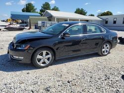 Salvage cars for sale at Prairie Grove, AR auction: 2015 Volkswagen Passat S