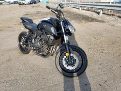 Salvage motorcycles for sale at Brookhaven, NY auction: 2019 Yamaha MT07