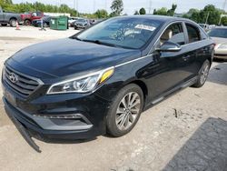 Salvage cars for sale at Earlington, KY auction: 2016 Hyundai Sonata Sport