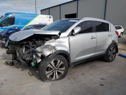 Salvage cars for sale at Apopka, FL auction: 2011 KIA Sportage EX