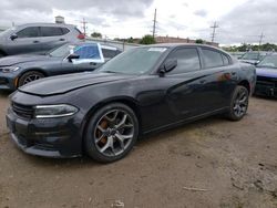 Salvage cars for sale from Copart Chicago Heights, IL: 2015 Dodge Charger SXT
