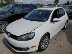 Volkswagen salvage cars for sale: 2012 Volkswagen Golf