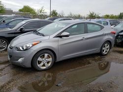 Salvage cars for sale at Wheeling, IL auction: 2012 Hyundai Elantra GLS
