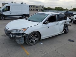 Salvage cars for sale at Wilmer, TX auction: 2017 Honda Accord Sport Special Edition