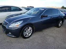 Salvage cars for sale from Copart Las Vegas, NV: 2012 Infiniti G25 Base