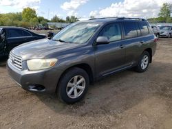 Salvage cars for sale from Copart Columbia Station, OH: 2009 Toyota Highlander