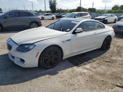 Vehiculos salvage en venta de Copart Miami, FL: 2013 BMW 650 I