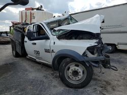 Salvage trucks for sale at Jacksonville, FL auction: 2016 Dodge RAM 5500