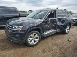 Salvage cars for sale at Elgin, IL auction: 2019 Volkswagen Atlas S