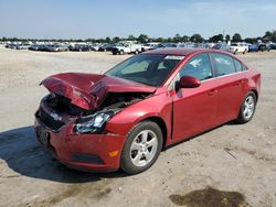 Chevrolet salvage cars for sale: 2012 Chevrolet Cruze LT