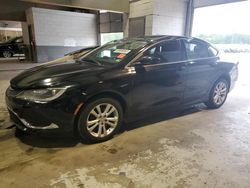 Salvage cars for sale from Copart Sandston, VA: 2015 Chrysler 200 Limited