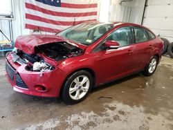 Salvage cars for sale from Copart Lyman, ME: 2013 Ford Focus SE