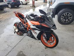 Salvage motorcycles for sale at Homestead, FL auction: 2018 KTM 390 Duke