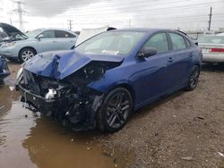 KIA salvage cars for sale: 2021 KIA Forte GT Line