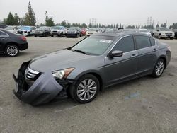Salvage cars for sale from Copart Rancho Cucamonga, CA: 2012 Honda Accord EXL