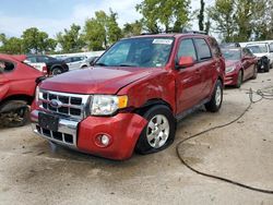 Ford salvage cars for sale: 2012 Ford Escape Limited