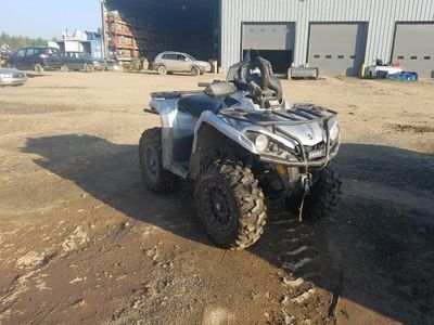 Salvage cars for sale from Copart Montreal Est, QC: 2019 Can-Am Outlander XT 570