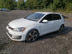 Salvage cars for sale at Marlboro, NY auction: 2016 Volkswagen GTI S/SE