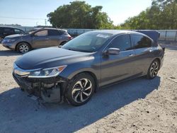 Honda salvage cars for sale: 2017 Honda Accord EX