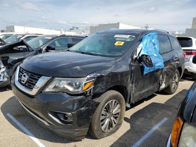 Salvage cars for sale from Copart Moraine, OH: 2017 Nissan Pathfinder S