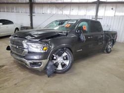 Salvage cars for sale from Copart Des Moines, IA: 2022 Dodge 1500 Laramie