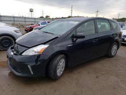 Toyota salvage cars for sale: 2012 Toyota Prius V