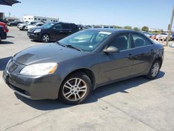 Salvage cars for sale from Copart Grand Prairie, TX: 2005 Pontiac G6