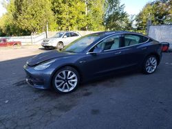 Salvage cars for sale from Copart Portland, OR: 2020 Tesla Model 3