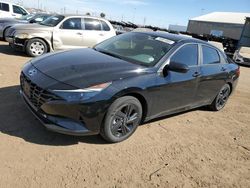 Salvage vehicles for parts for sale at auction: 2023 Hyundai Elantra Blue