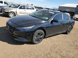 Salvage cars for sale at Brighton, CO auction: 2023 Hyundai Elantra Blue