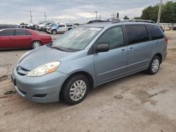 Salvage cars for sale from Copart Oklahoma City, OK: 2007 Toyota Sienna CE