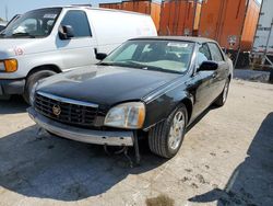 Cadillac Deville dts salvage cars for sale: 2002 Cadillac Deville DTS