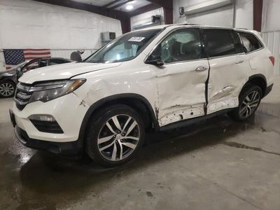 Salvage cars for sale from Copart Avon, MN: 2016 Honda Pilot Touring