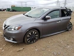 Nissan salvage cars for sale: 2017 Nissan Sentra SR Turbo