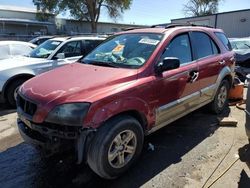 Salvage cars for sale from Copart Albuquerque, NM: 2003 KIA Sorento EX