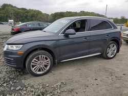 Salvage cars for sale at Windsor, NJ auction: 2018 Audi Q5 Premium Plus