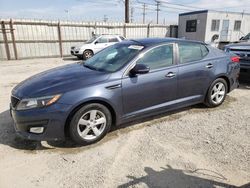 Salvage cars for sale from Copart Los Angeles, CA: 2015 KIA Optima LX