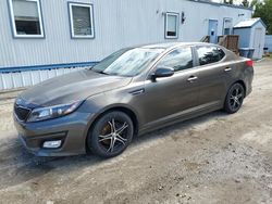 Salvage cars for sale from Copart Lyman, ME: 2015 KIA Optima LX