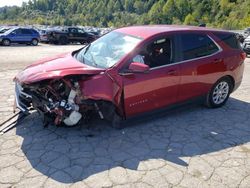 Salvage cars for sale from Copart Hurricane, WV: 2021 Chevrolet Equinox LT