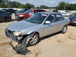 Salvage cars for sale at Theodore, AL auction: 2002 Mazda Protege DX