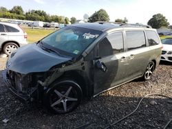 Salvage cars for sale at auction: 2011 Toyota Sienna XLE