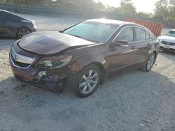 Salvage cars for sale at Madisonville, TN auction: 2012 Acura TL