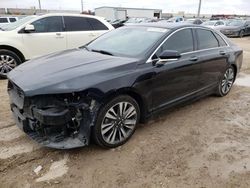 Salvage Cars with No Bids Yet For Sale at auction: 2017 Lincoln MKZ Hybrid Reserve