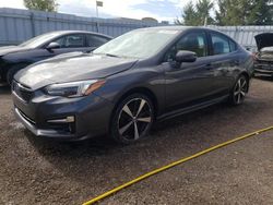 Subaru Impreza salvage cars for sale: 2018 Subaru Impreza Limited