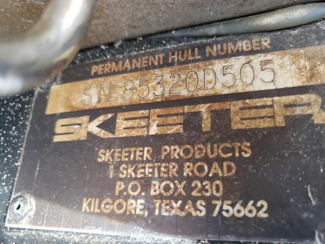 2005 Skeeter ZX 225