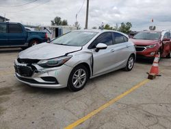 Salvage cars for sale from Copart Dyer, IN: 2017 Chevrolet Cruze LT
